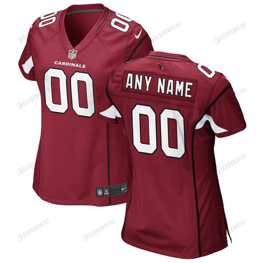 Arizona Cardinals Women Custom Game Jersey - Cardinal