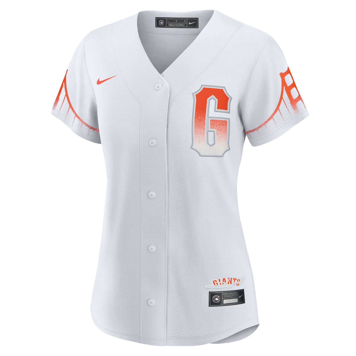 Women's  Nike Giants City Connect Replica Jersey - White