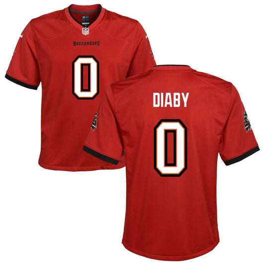 YaYa Diaby Nike Tampa Bay Buccaneers Youth Game Jersey - Red