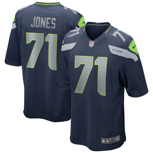 Walter Jones Seattle Seahawks Nike Game Retired Player Jersey - College Navy