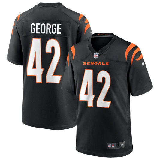 Allan George Cincinnati Bengals Nike Game Jersey - Black