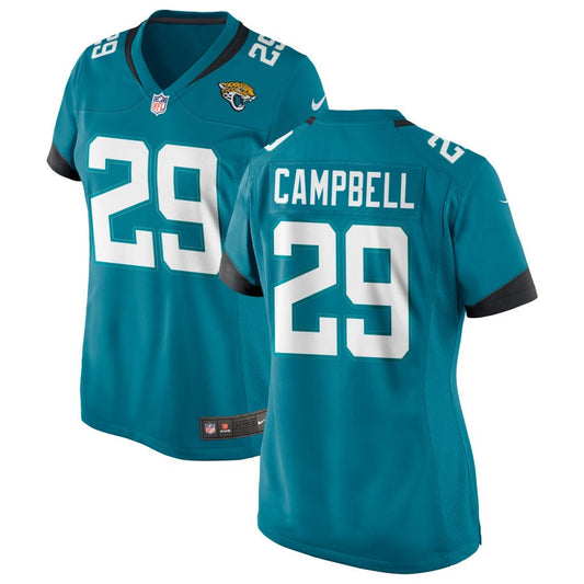 Tevaughn Campbell Jacksonville Jaguars Nike Women's Alternate Jersey - Teal