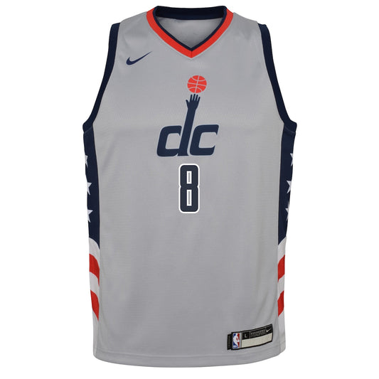 Boys' Grade School Rui Hachimura Nike Wizards 2020/21 Swingman Jersey City Edition - Grey