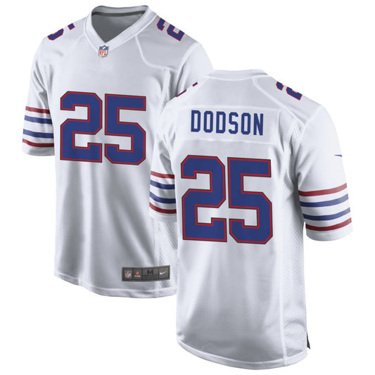 Tyrel Dodson Buffalo Bills Nike Alternate Game Jersey - White