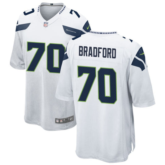 Anthony Bradford Seattle Seahawks Nike Game Jersey - White