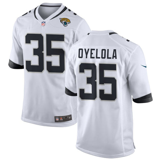 Ayo Oyelola Jacksonville Jaguars Nike Game Jersey - White