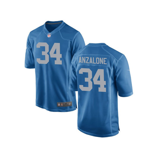 Alex Anzalone Detroit Lions Nike Youth Alternate Game Jersey - Royal