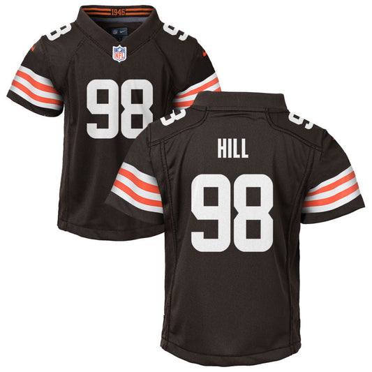 Trysten Hill Nike Cleveland Browns Youth Game Jersey - Brown