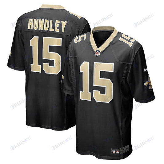 Brett Hundley 15 New Orleans Saints Game Player Jersey - Black