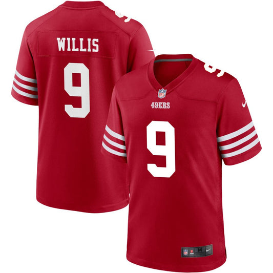 Brayden Willis San Francisco 49ers Nike Youth Game Jersey - Scarlet