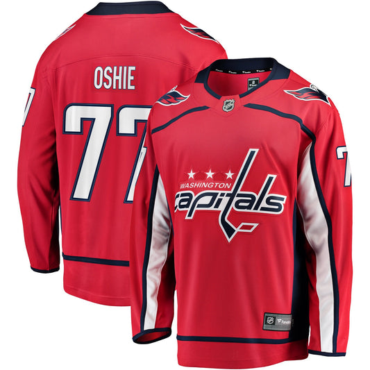 TJ Oshie Washington Capitals Fanatics Branded Youth Home Breakaway Player Jersey - Red