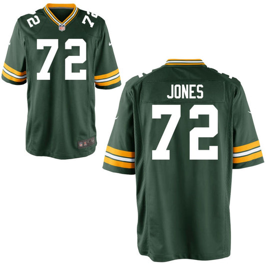 Caleb Jones Green Bay Packers Nike Youth Game Jersey - Green