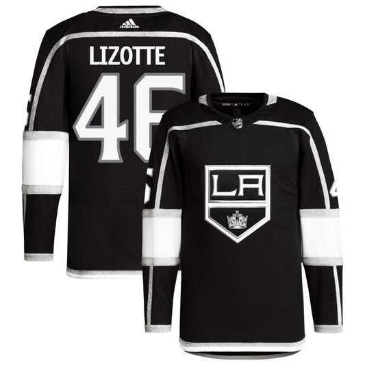 Blake Lizotte Los Angeles Kings adidas Home Primegreen Authentic Pro Jersey - Black