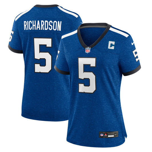 Anthony Richardson Indianapolis Colts Nike Women's Indiana Nights Alternate Game Jersey - Royal