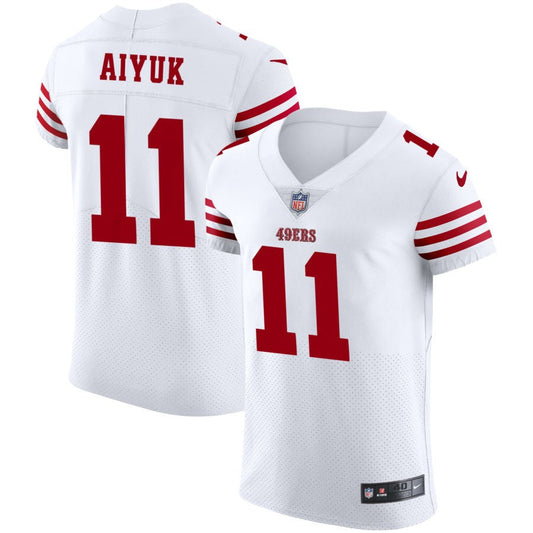 Brandon Aiyuk San Francisco 49ers Nike Vapor Elite Jersey - White