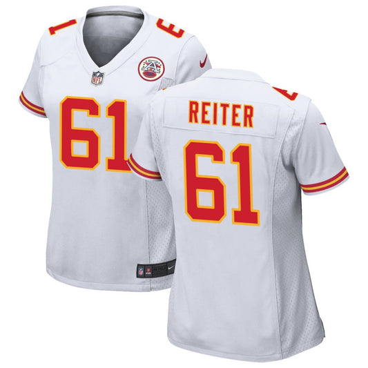 Austin Reiter Kansas City Chiefs Nike Women's Game Jersey - White