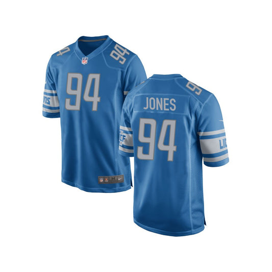 Benito Jones Detroit Lions Nike Youth Team Color Game Jersey - Blue