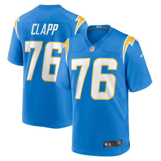 Will Clapp Los Angeles Chargers Nike Game Jersey - Powder Blue