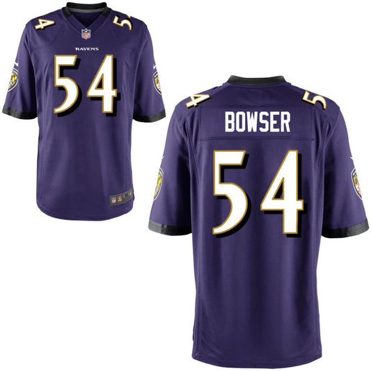 Tyus Bowser Baltimore Ravens Nike Youth Game Jersey - Purple