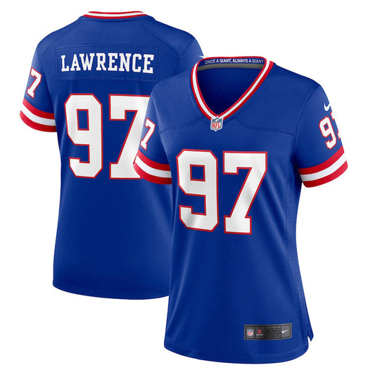 Women's New York Giants Dexter Lawrence Game Jersey - Royal