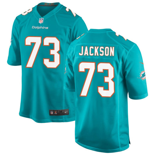 Austin Jackson Miami Dolphins Nike Game Jersey - Aqua