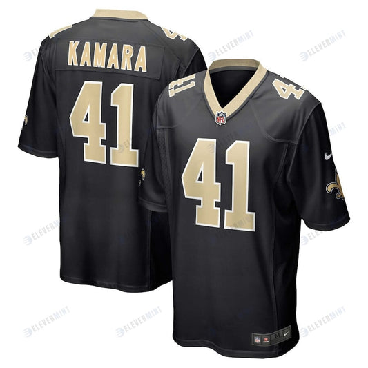 Alvin Kamara 41 New Orleans Saints Men's Game Jersey - Black