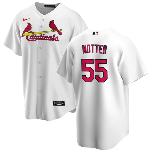 Taylor Motter St. Louis Cardinals Nike Youth Home Replica Jersey - White