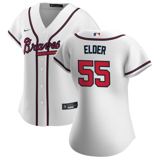 Bryce Elder Atlanta Braves Nike Women's Home Replica Jersey - White