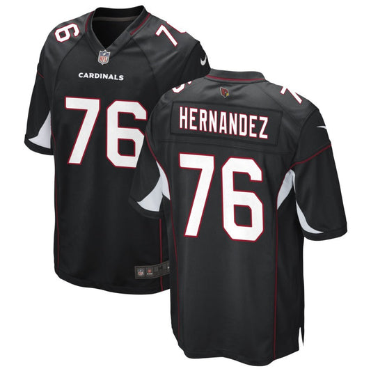 Will Hernandez Arizona Cardinals Nike Alternate Game Jersey - Black