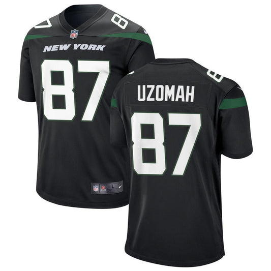 C.J. Uzomah New York Jets Nike Youth Game Jersey - Black