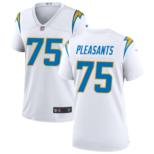 Austen Pleasants Nike Los Angeles Chargers Women's Game Jersey - White