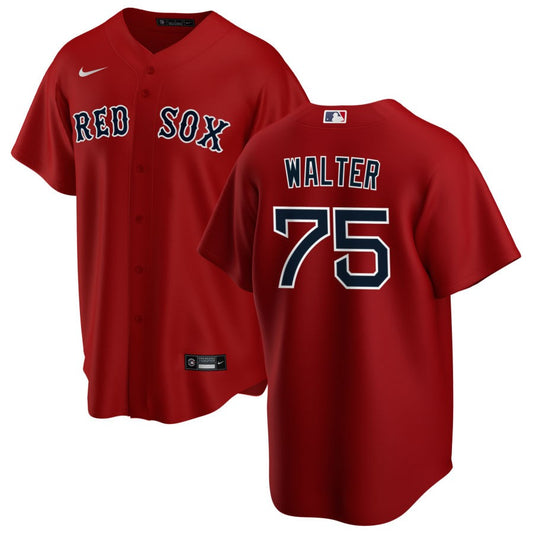 Brandon Walter Boston Red Sox Nike Alternate Replica Jersey - Red