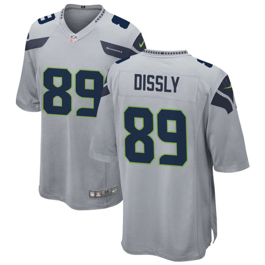 Will Dissly Seattle Seahawks Nike Alternate Game Jersey - Gray