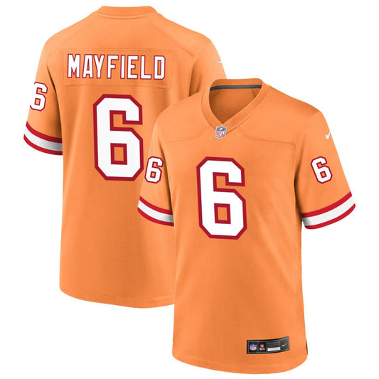 Baker Mayfield Tampa Bay Buccaneers Nike Throwback Game Jersey - Orange