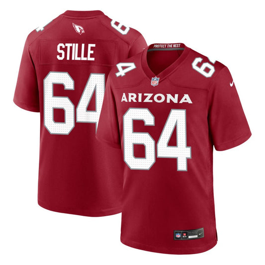 Ben Stille Arizona Cardinals Nike Game Jersey - Cardinal