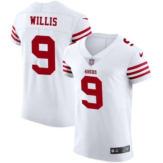 Brayden Willis San Francisco 49ers Nike Vapor Elite Jersey - White