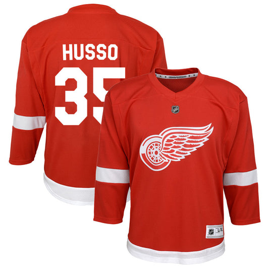 Ville Husso Detroit Red Wings Youth Home Replica Jersey - Red