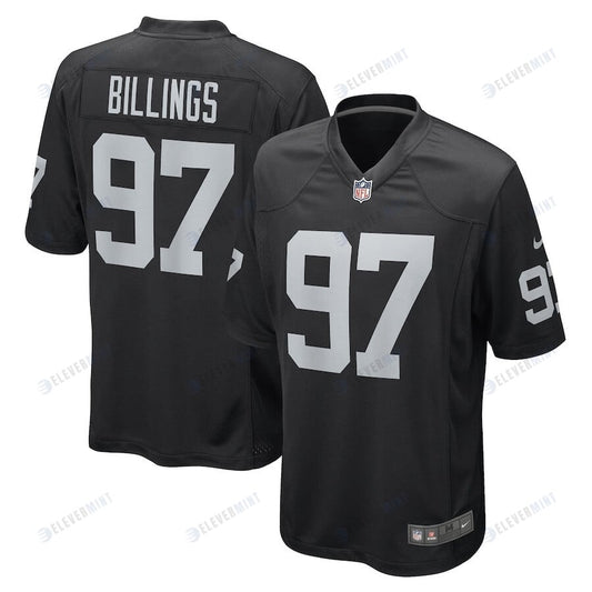 Andrew Billings Las Vegas Raiders Game Player Jersey - Black