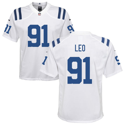 Titus Leo Nike Indianapolis Colts Youth Game Jersey - White