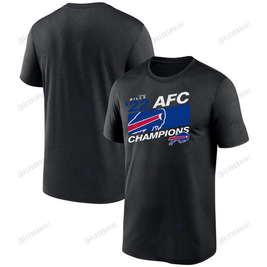 Buffalo Bills AFC Champions Iconic Black Men T-Shirt