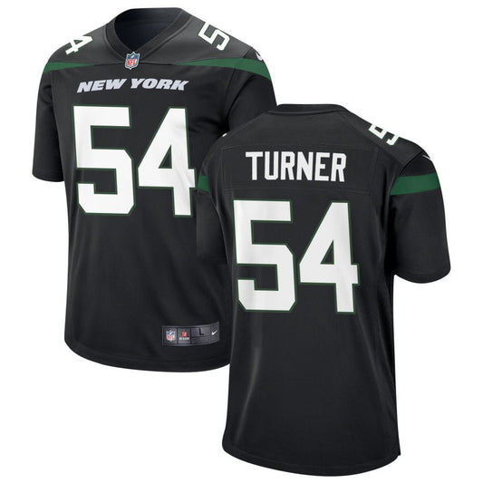 Billy Turner New York Jets Nike Alternate Game Jersey - Stealth Black