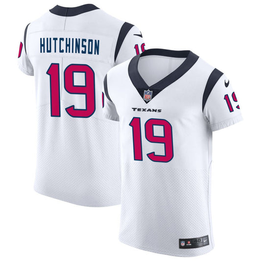 Xavier Hutchinson Houston Texans Nike Vapor Untouchable Elite Jersey - White