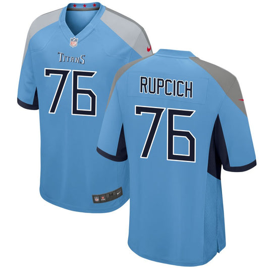 Andrew Rupcich Tennessee Titans Nike Alternate Game Jersey - Light Blue